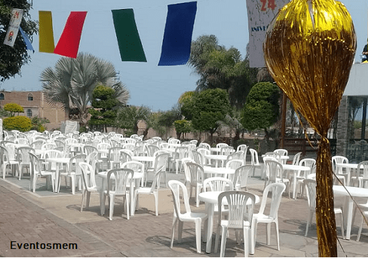 alquler toldos mesas sillas Team building